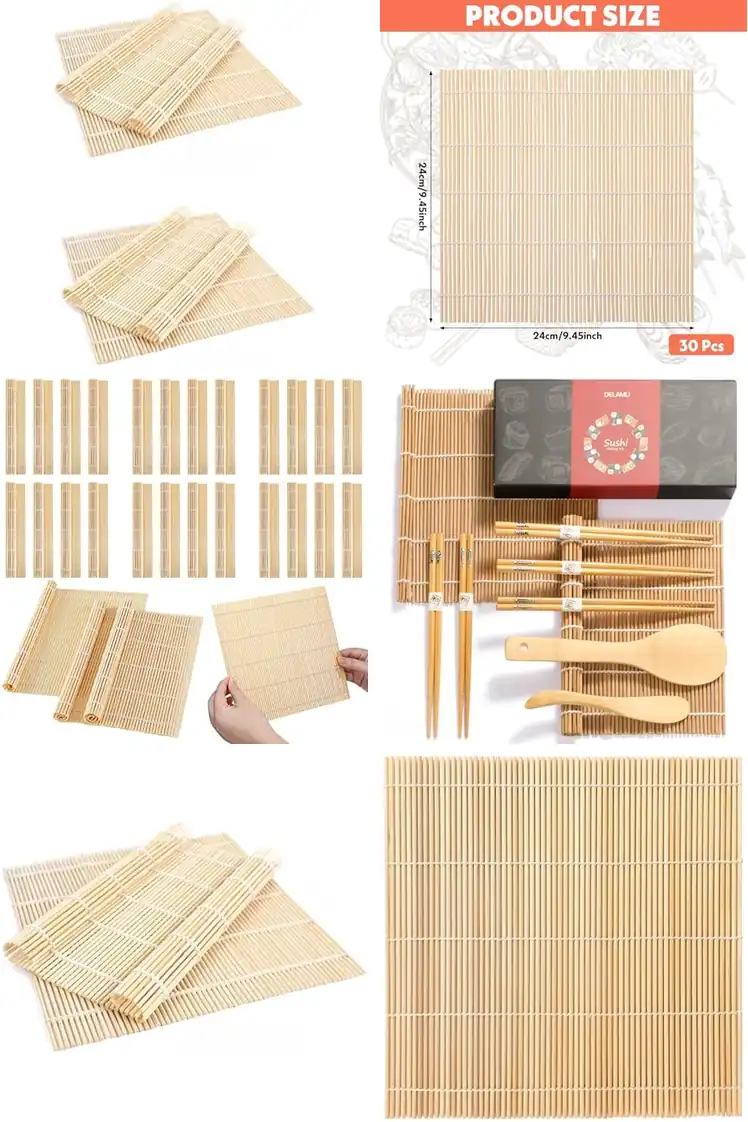 10 Best Bamboo Sushi Rolling Mats for Effortless, Authentic Rolls