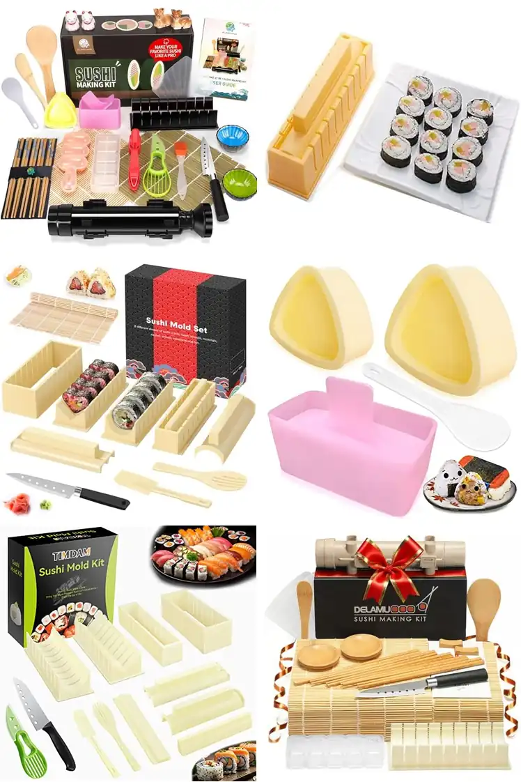10 Best Sushi Mold Sets for Easy Homemade Rolls