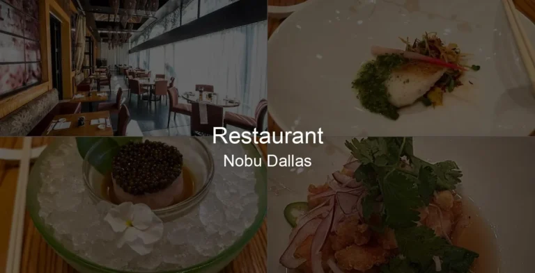 Nobu Dallas Photo
