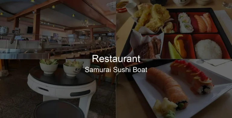 Samurai Sushi Boat Photo