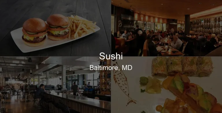 Photo of Sushi in Baltimore, MD