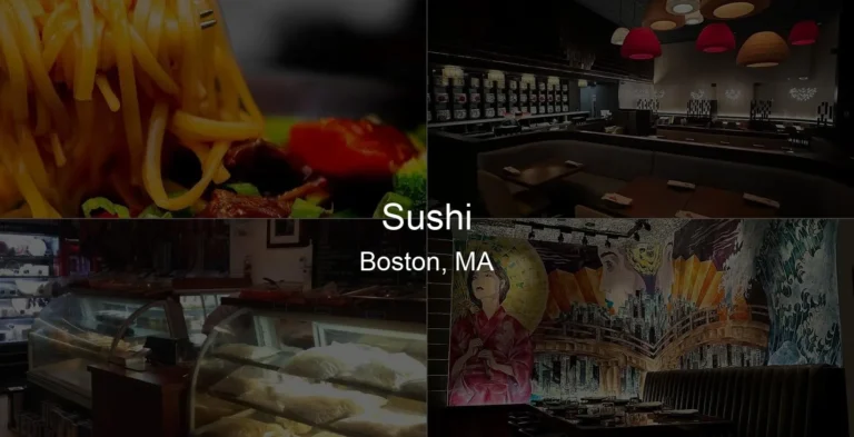 Photo of Sushi in Boston, MA