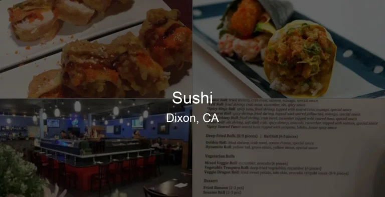 Photo of Sushi in Dixon, CA