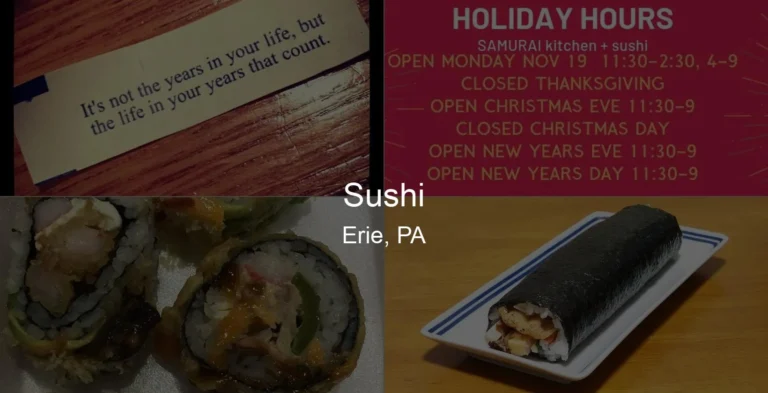 Photo of Sushi in Erie, PA
