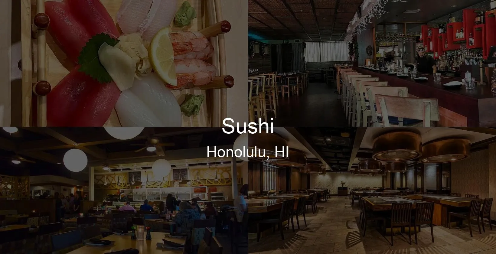 Photo of Sushi in Honolulu, HI
