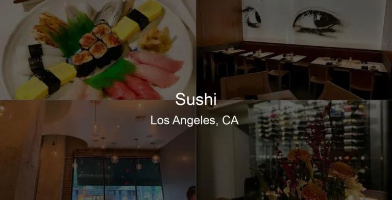 Photo of Sushi in Los Angeles, CA