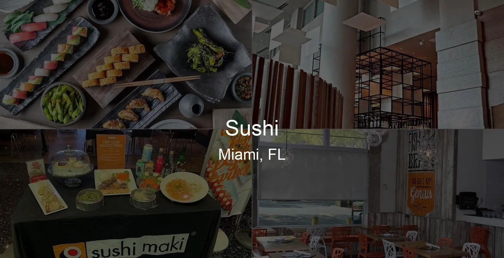 Photo of Sushi in Miami, FL