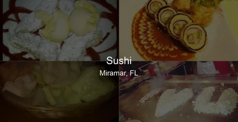 Photo of Sushi in Miramar, FL