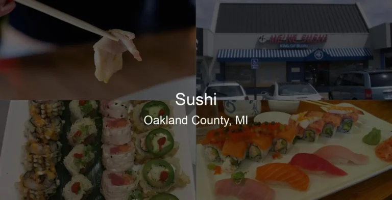 Photo of Sushi in Oakland County, MI