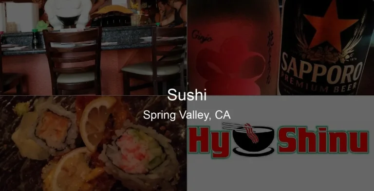 Photo of Sushi in Spring Valley, CA
