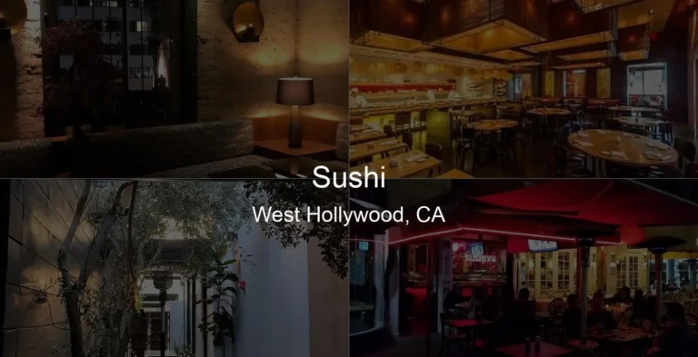 Photo of Sushi in West Hollywood, CA